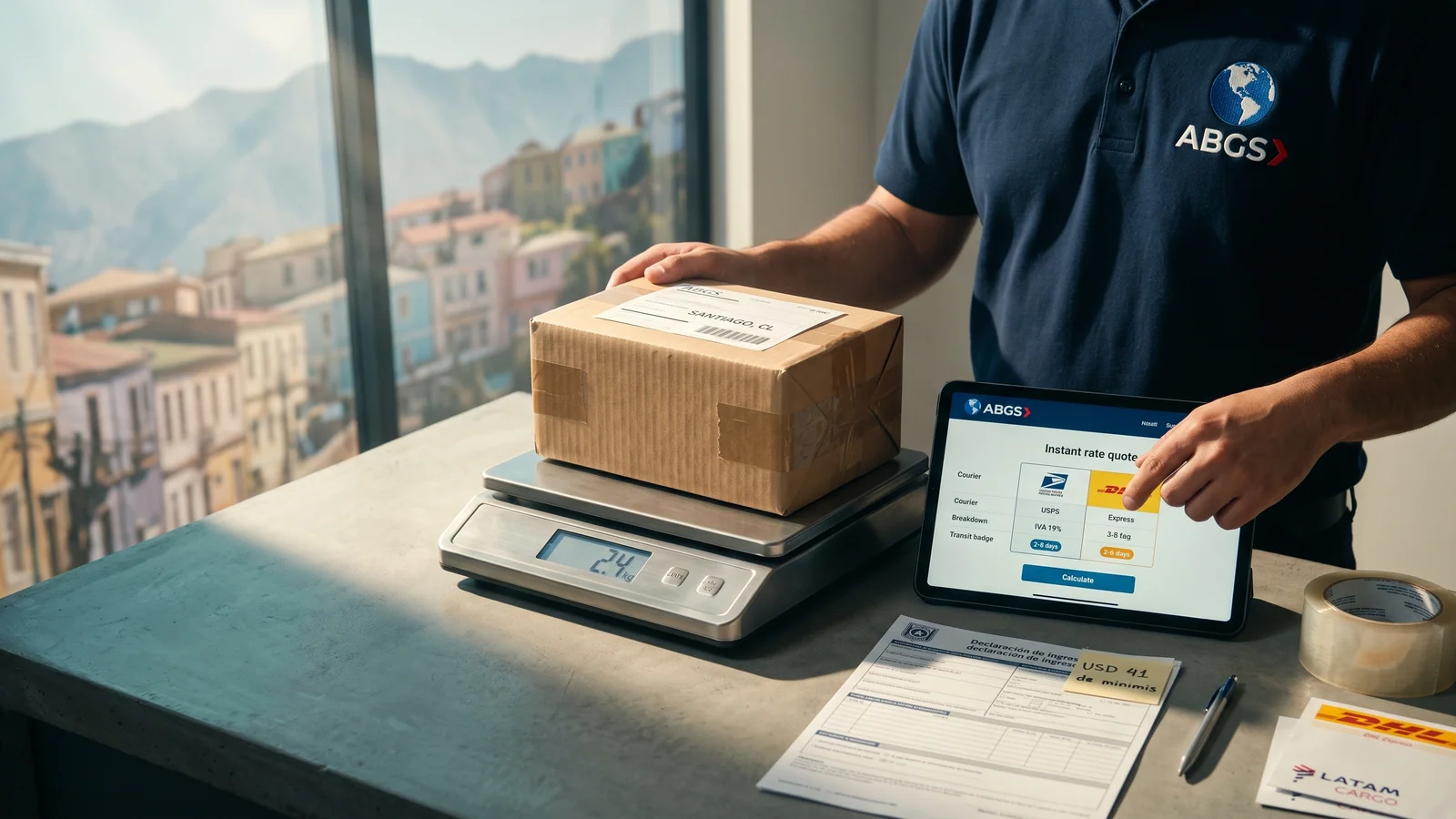 Courier Calculator Chile: Instant Rates, 3-8 Days (2026)