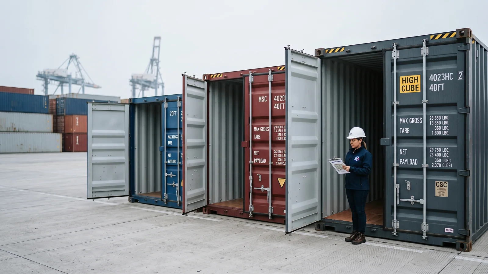 FCL Container Sizes and Capacities: Complete Guide for Exporters 2026