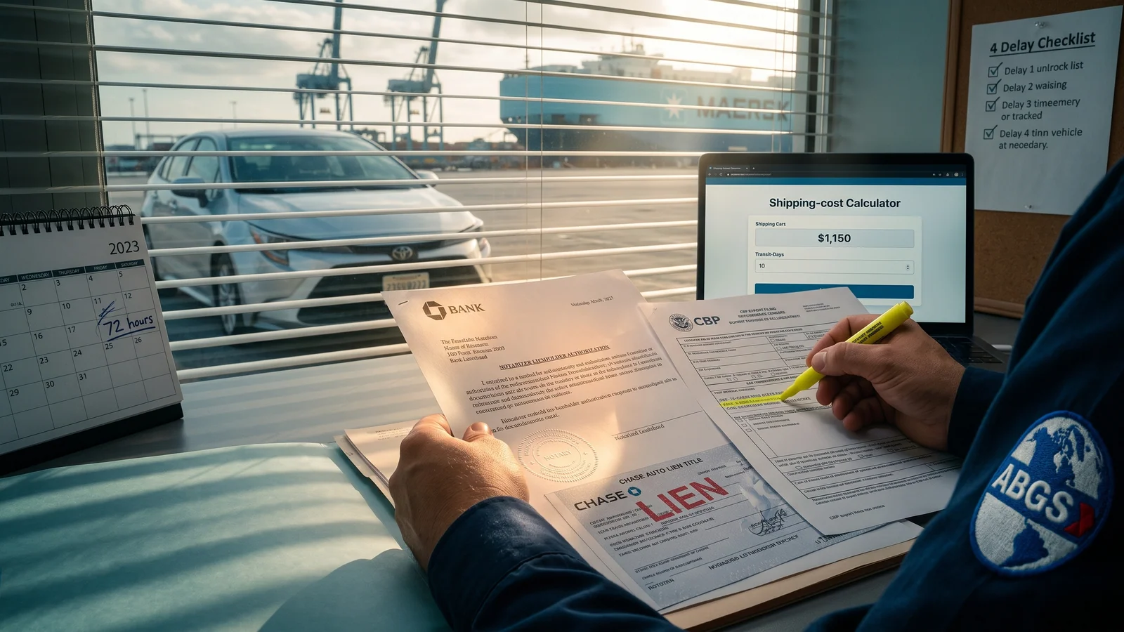 Financed Car Shipping Calculator: 2026 Rates from $1,150