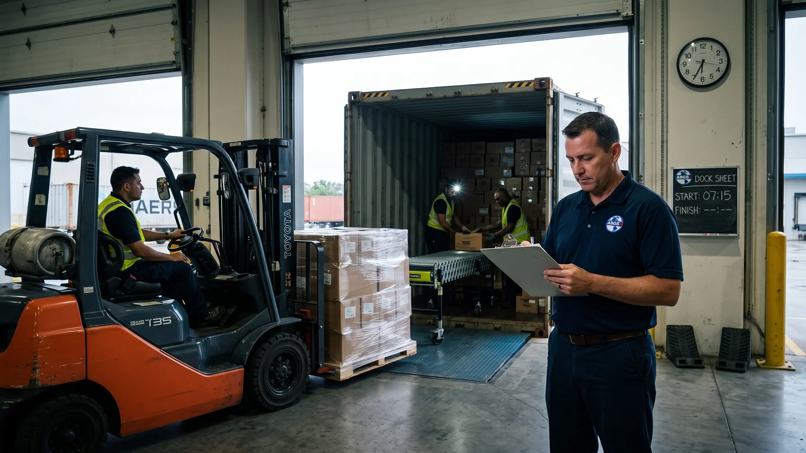 How Long to Unload a 40ft Container: 2-8 Hours