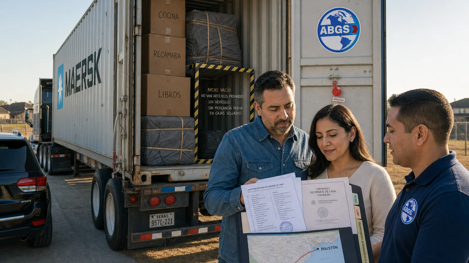 Menaje de casa a México: requisitos y proceso