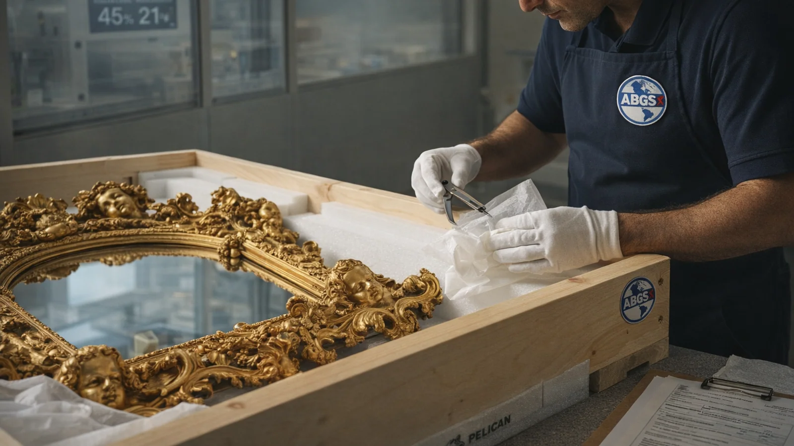 Moving Antiques and Artwork Internationally: Custom Crating for USA to South America Shipments