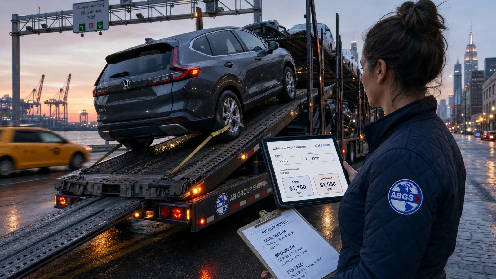 Free New York Car Shipping Calculator: Rates 2026