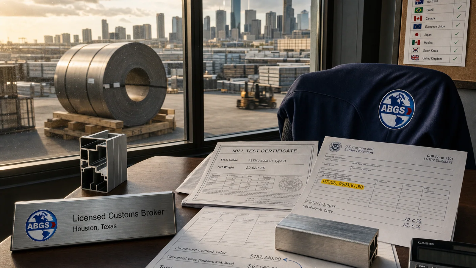 Steel and Aluminum Tariffs: How US Duty Is Calculated