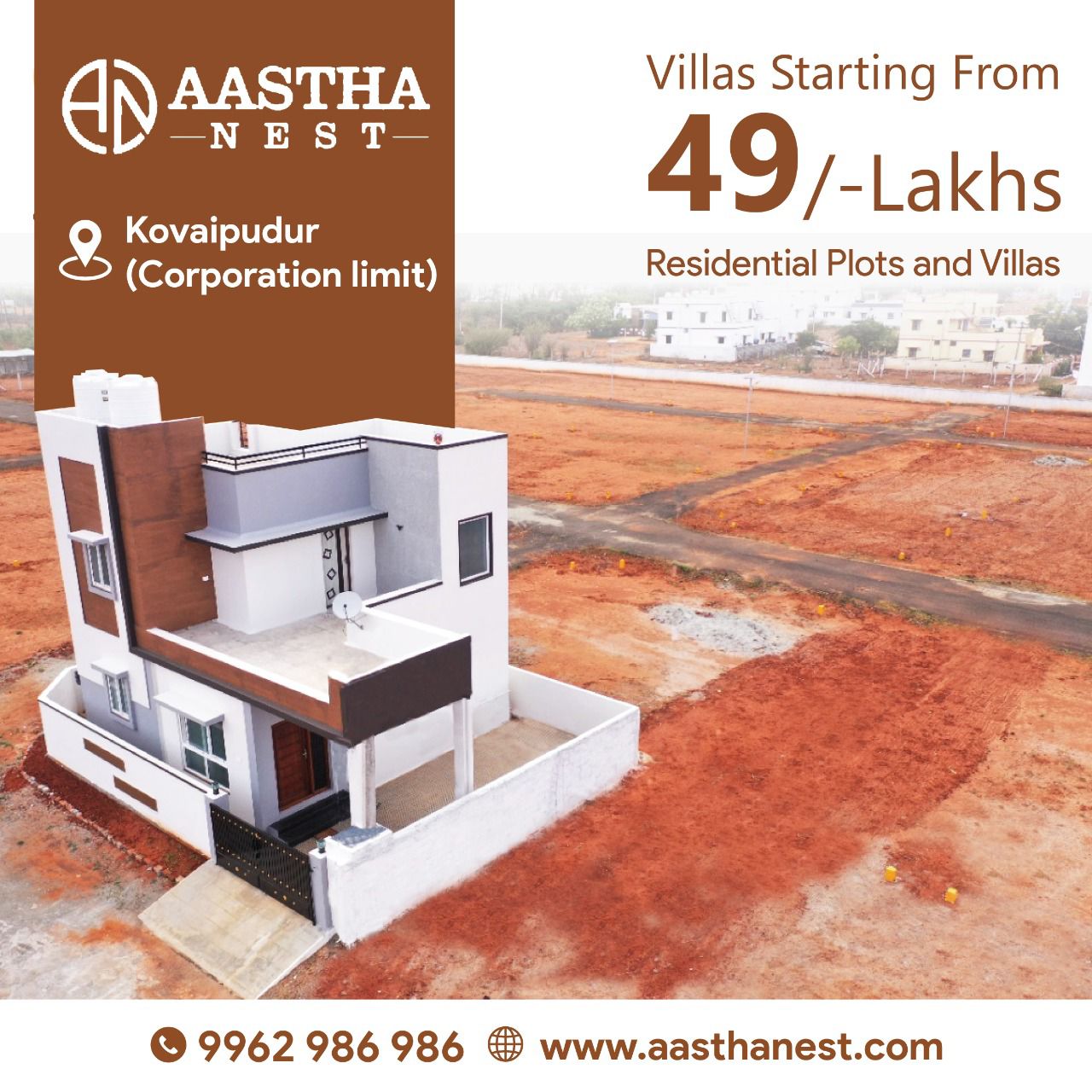 villas for sale in kovaipudur