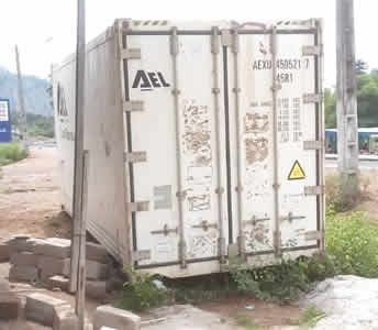 stock disponible de conteneur frigorifique