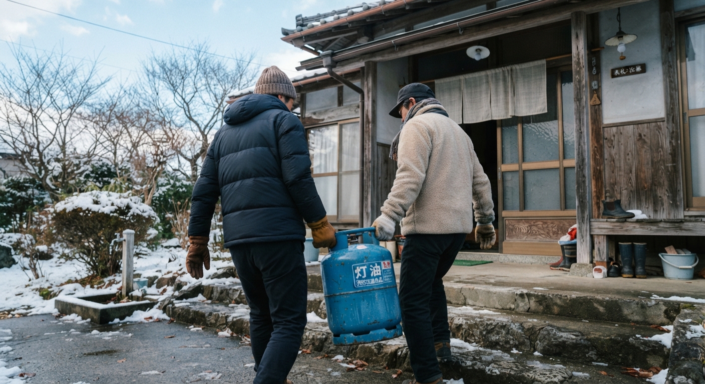 灯油の配達・給油をひとりで抱えないために|冬支度で「重い・危ない」を頼る考え方のトップアイコン