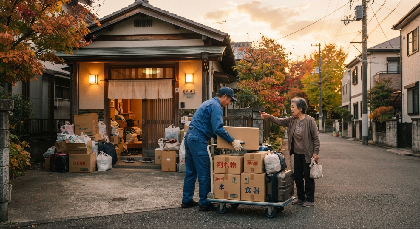 実家じまいの前に｜秋のうちに片付けたい大型ごみと運び出しの段取りのトップアイコン
