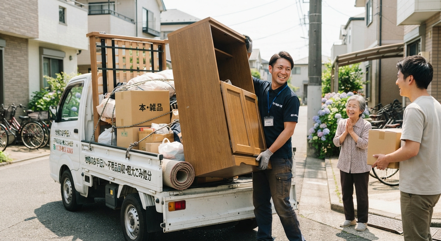 不用品回収・粗大ごみの処分を頼むには? 地域マッチングでできることと安心な進め方のトップアイコン