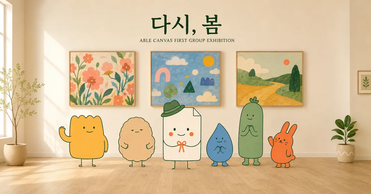 다시, 봄 — 에이블 캔버스 첫 단체전