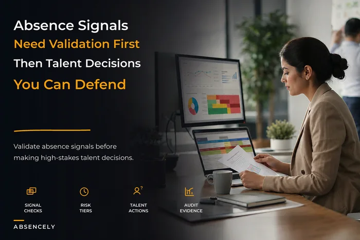 A framework to turn absence signals into defensible talent decisions