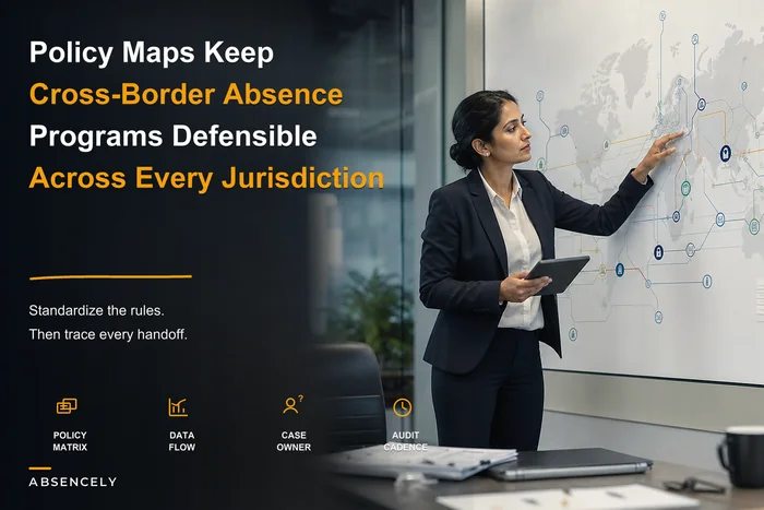 A systems blueprint for multi‑jurisdiction absence management: map policies, data flows and audit owners
