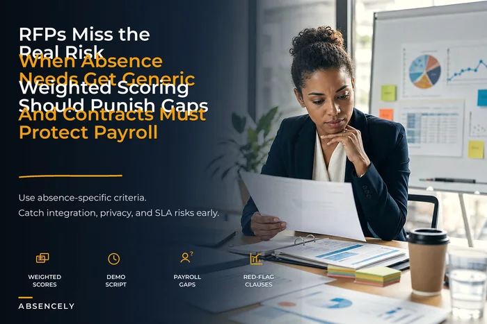 Avoid costly RFP mistakes for absence systems: evaluation scoring, integration test-cases and payroll-risk red flags