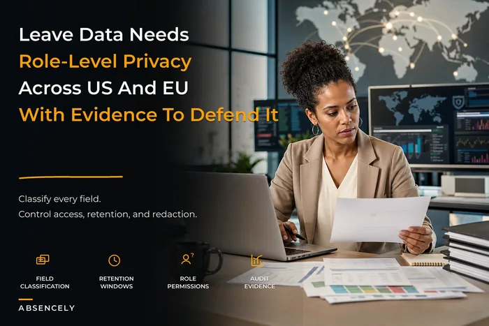 Defensible leave-data governance for cross-border teams: role-by-role access matrices, retention/redaction templates and audit artifacts