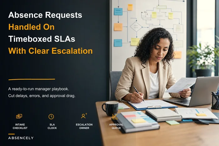 Manager absence workflow playbook: SLAs, escalation triggers and ready-to-use checklists