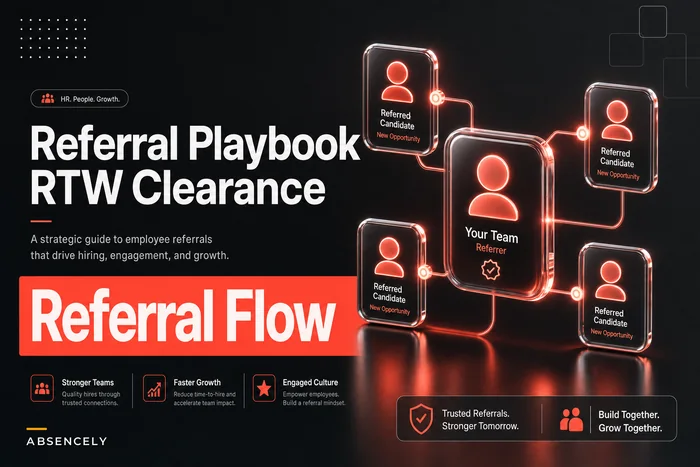 Occupational health integration playbook: referral forms, expected deliverables and RTW clearance templates