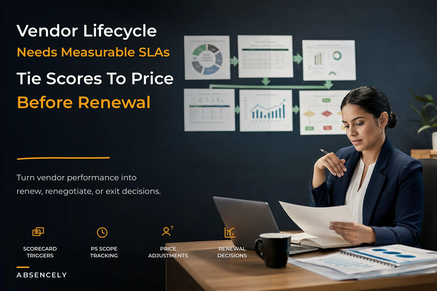 Vendor lifecycle governance for absence systems