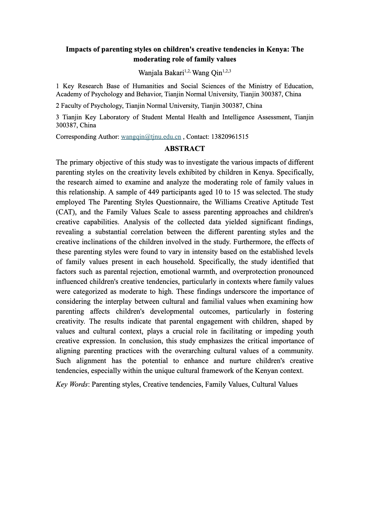 Page 1 of manuscript