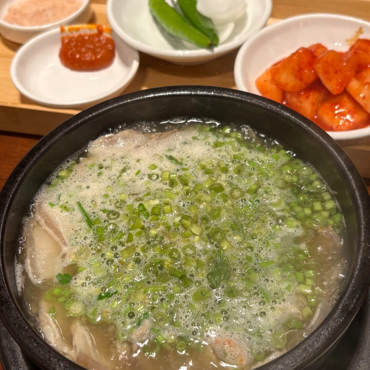 수백당 미나리 순대국밥