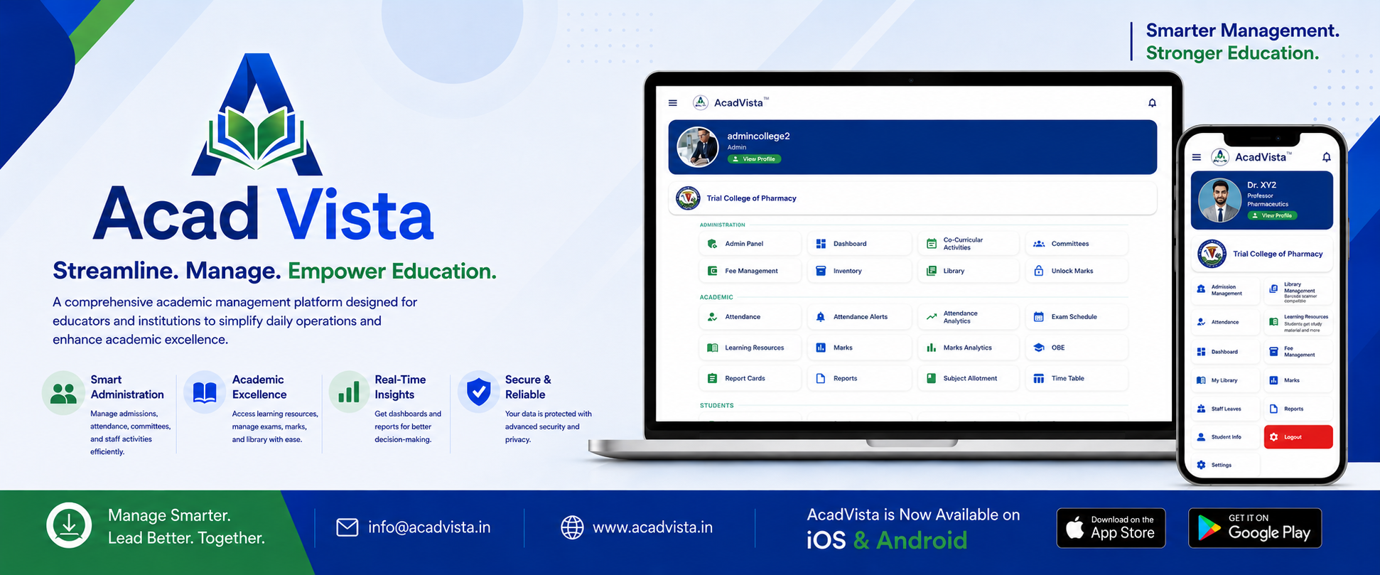 AcadVista Officially Launches on iOS, Android & Web cover