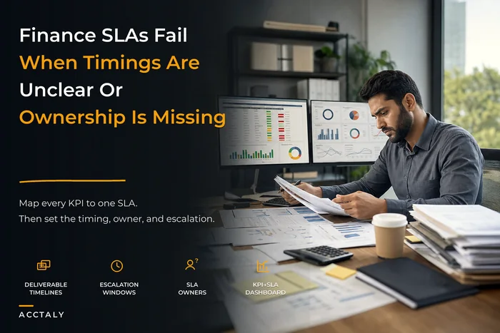 Don’t let unpredictable reports cost you cash: enforceable finance SLAs, KPI mappings and SLA templates for SMBs