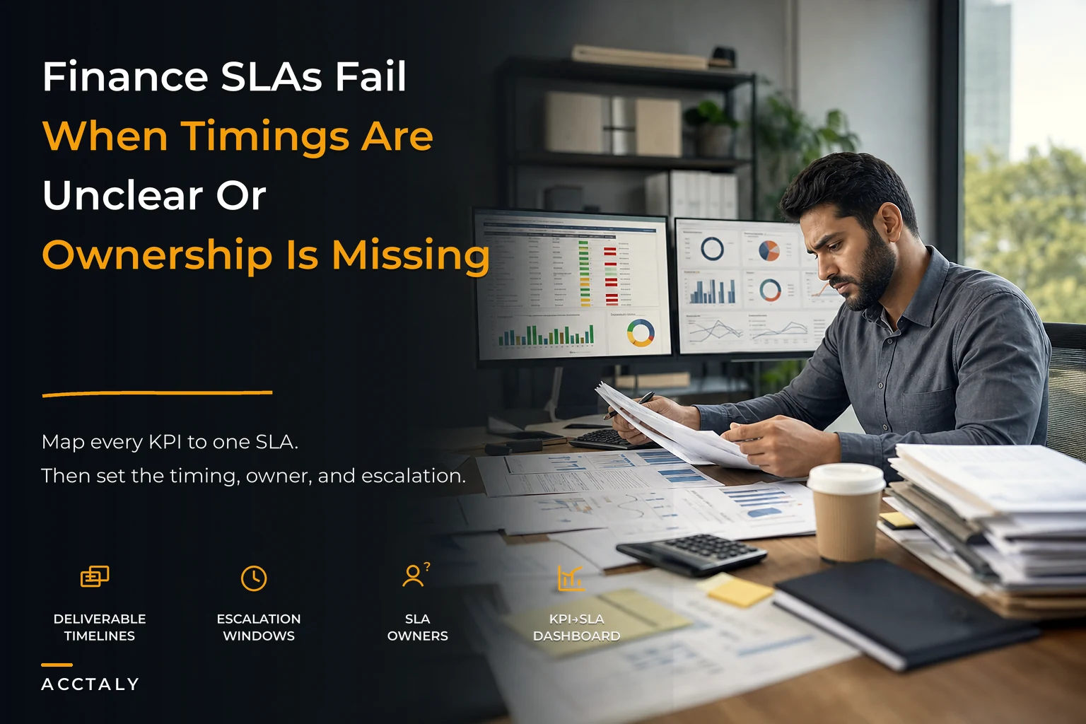 Don't let unpredictable reports cost you cash: enforceable finance SLAs, KPI mappings and SLA templates for SMBs