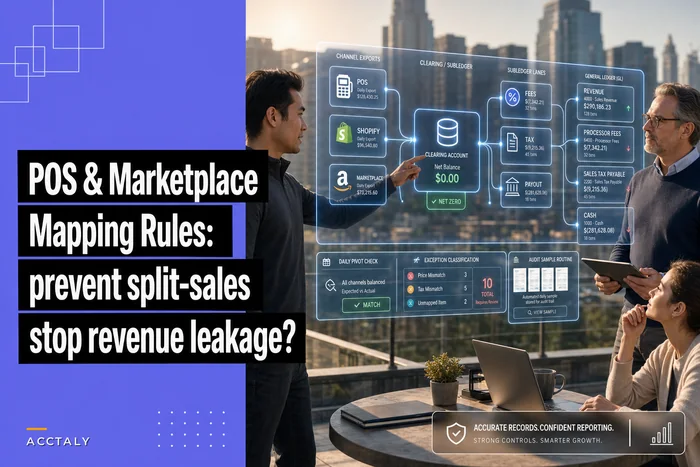 POS and marketplace mapping rules to prevent split-sales and revenue leakage