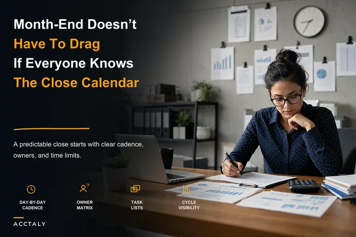 Stop late month-ends: a predictable monthly close system for 1–50 person businesses