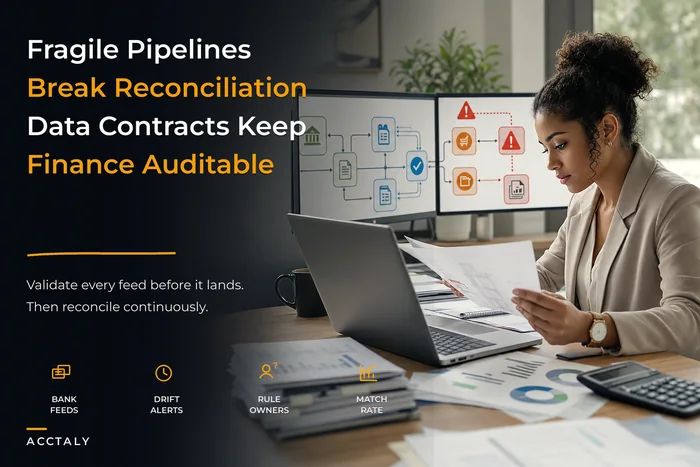 Stop trusting fragile pipelines: an accounting data-governance playbook for continuous reconciliation