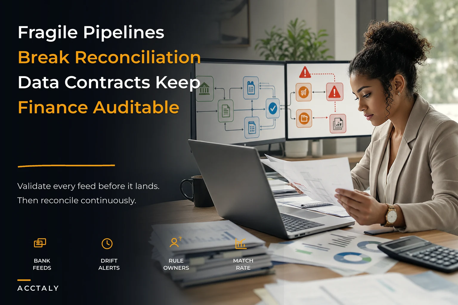 Stop trusting fragile pipelines: an accounting data-governance playbook for continuous reconciliation