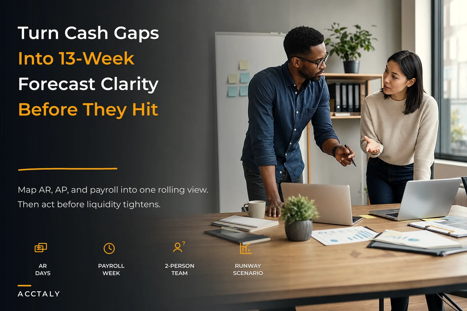 Turn short-term uncertainty into predictable liquidity: implement a 13-week rolling cash-forecast system for SMBs