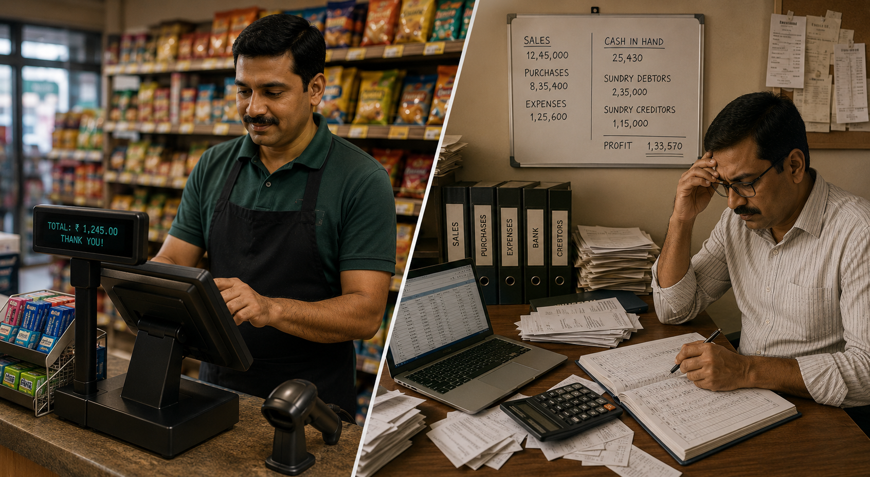 Why Indian retail businesses are running POS and accounts as two separate businesses