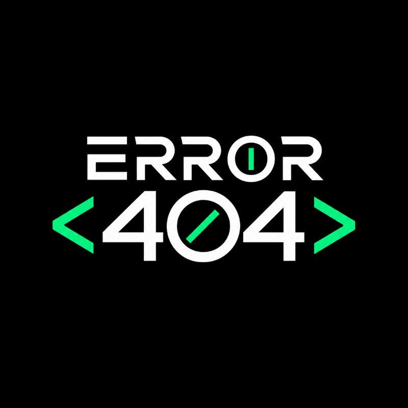 Error 404 logo