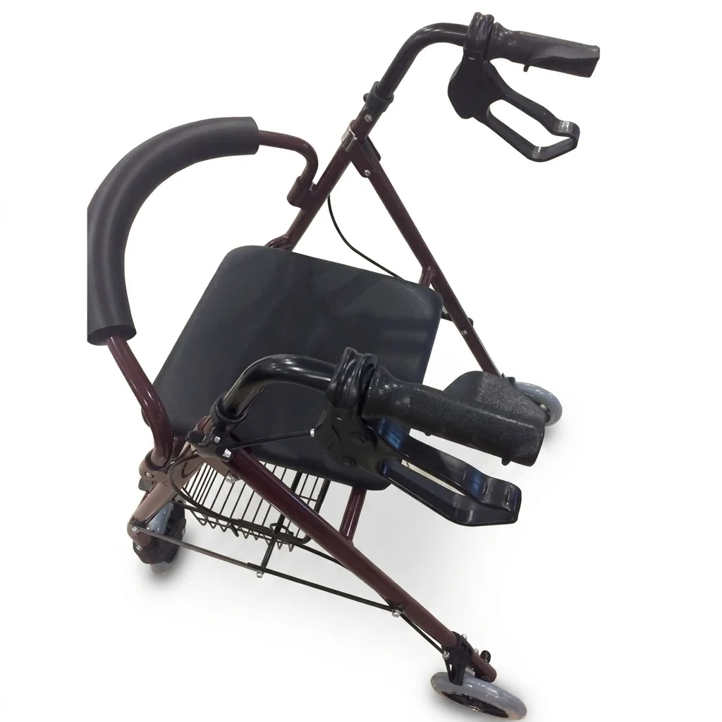 Andador Bear Comfort con asiento y frenos incorporados