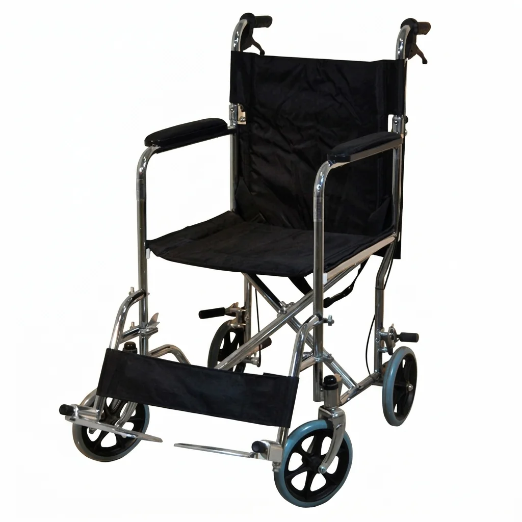Silla de ruedas Tiger Compact, estructura plegable de ruedas pequeñas