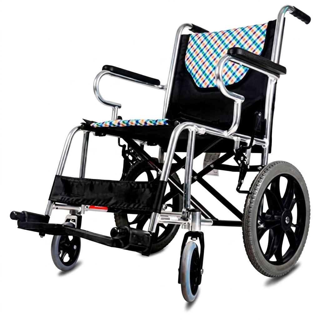 Silla de ruedas Tiger Trail, estructura de aluminio compacta con ruedas traseras grandes