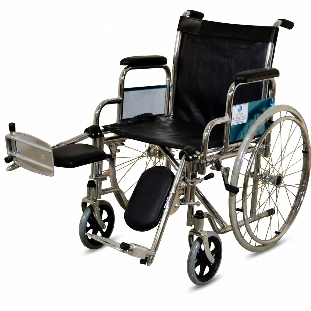 Silla de ruedas traumatológica Tiger Trauma, con sistema de elevapiernas