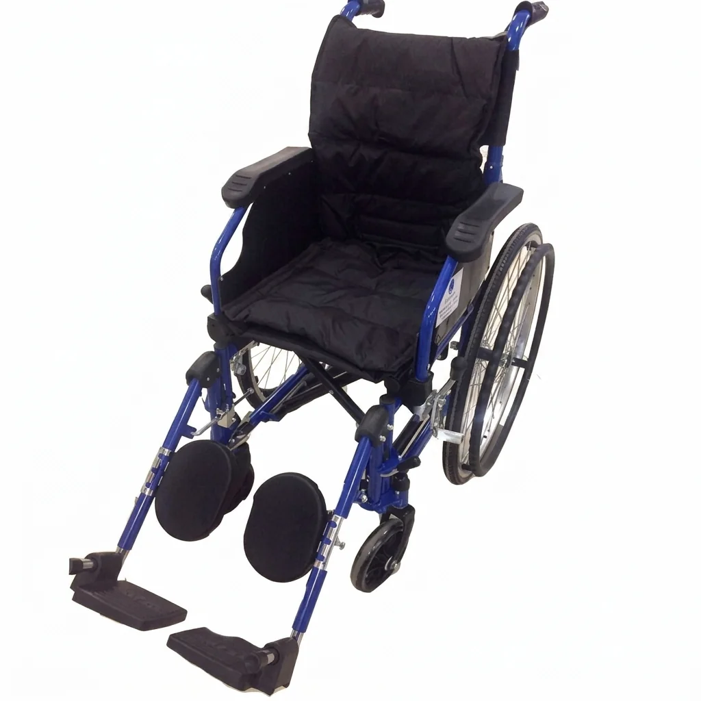 Silla de ruedas traumatológica Koala Trauma, tamaño pediátrico con elevapiernas