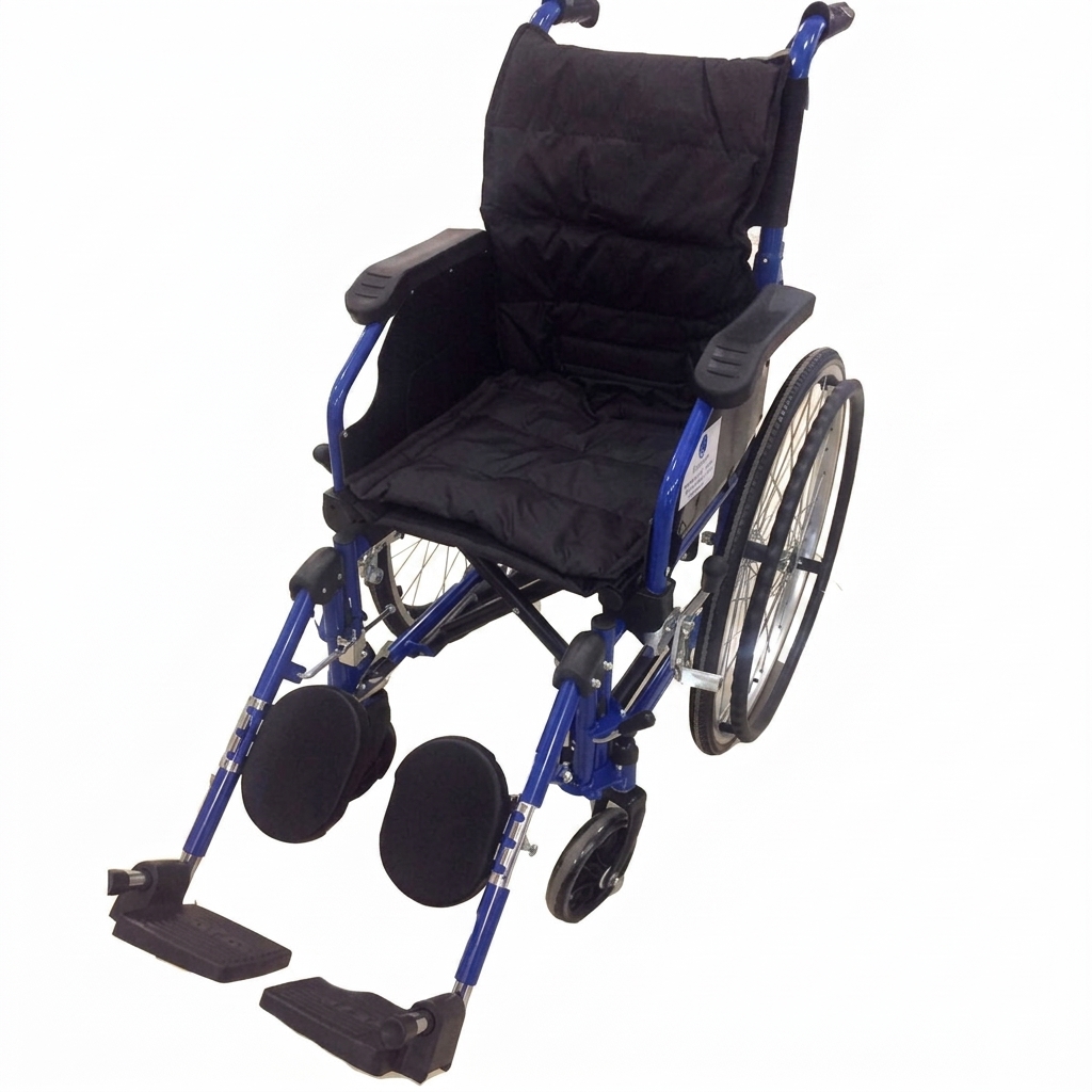 Silla de ruedas traumatológica Koala Trauma, tamaño pediátrico con elevapiernas