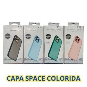 Capinha Space Collection Colorida para iPhone 11 Pro/Pro Max
