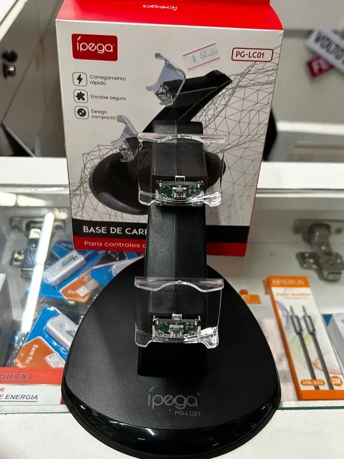 Base de Carregamento Dupla para Controles ípega PG-LC01
