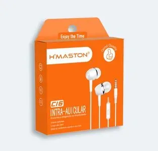 Fone de ouvido intra-auricular H'MASTON C16 P2