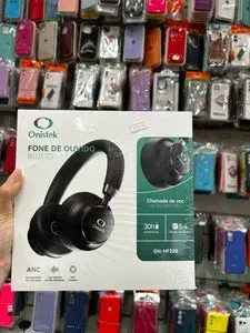 Fone de Ouvido Bluetooth Over-Ear Onistek ON-HF200 com ANC
