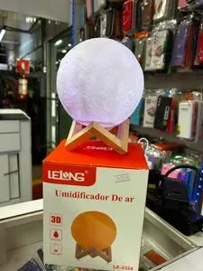 Umidificador de ar Lelong 3D com LED