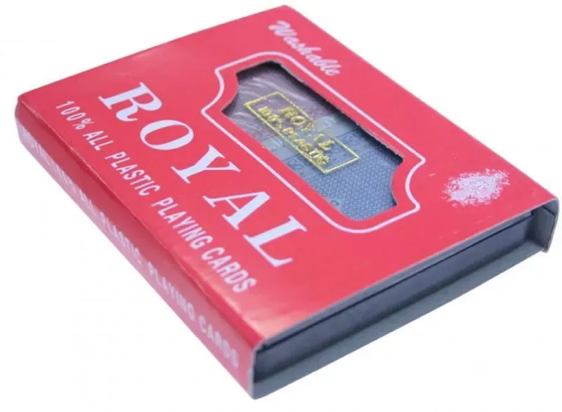 Baralho Royal 100% Plástico Lavável