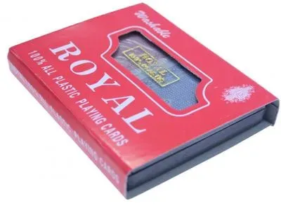 Baralho Royal 100% Plástico Lavável