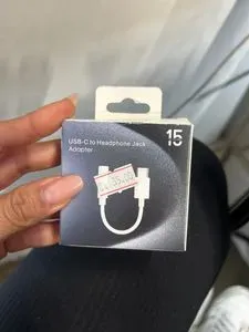 Adaptador USB-C para Fone de Ouvido (P2) iPhone 15 Pro Max