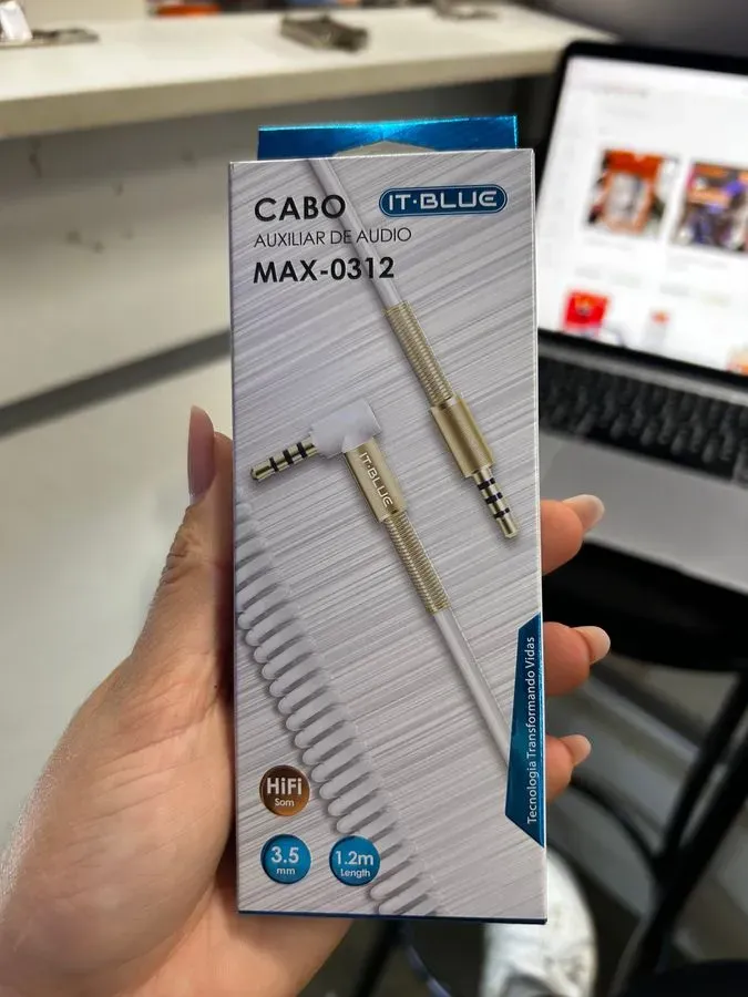 Cabo Auxiliar de Áudio IT-BLUE MAX-0312