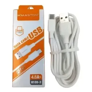 Cabo USB H'MASTON Tipo-C 2m