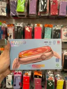 Relógio Smartwatch HW69 Pro Max com Tela AMOLED 2.10 polegadas